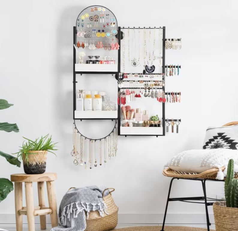 Handmade Wooden Jewelry Organizer
