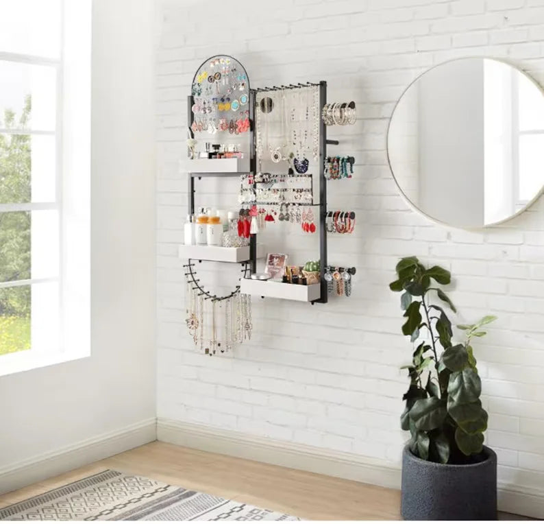 Handmade Wooden Jewelry Organizer