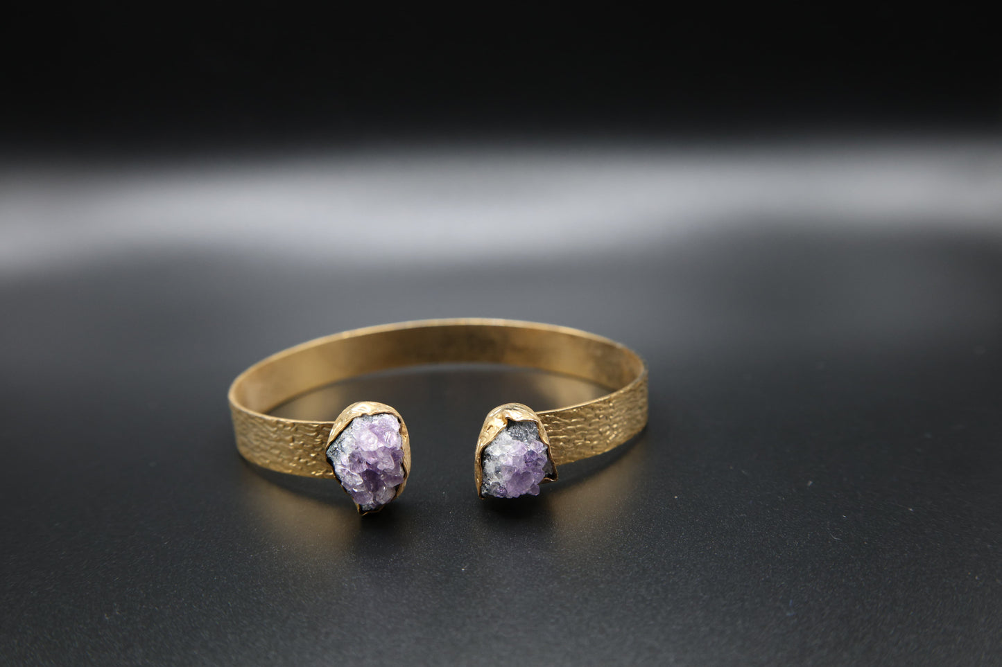 Luminous Ends Amethyst Bracelet