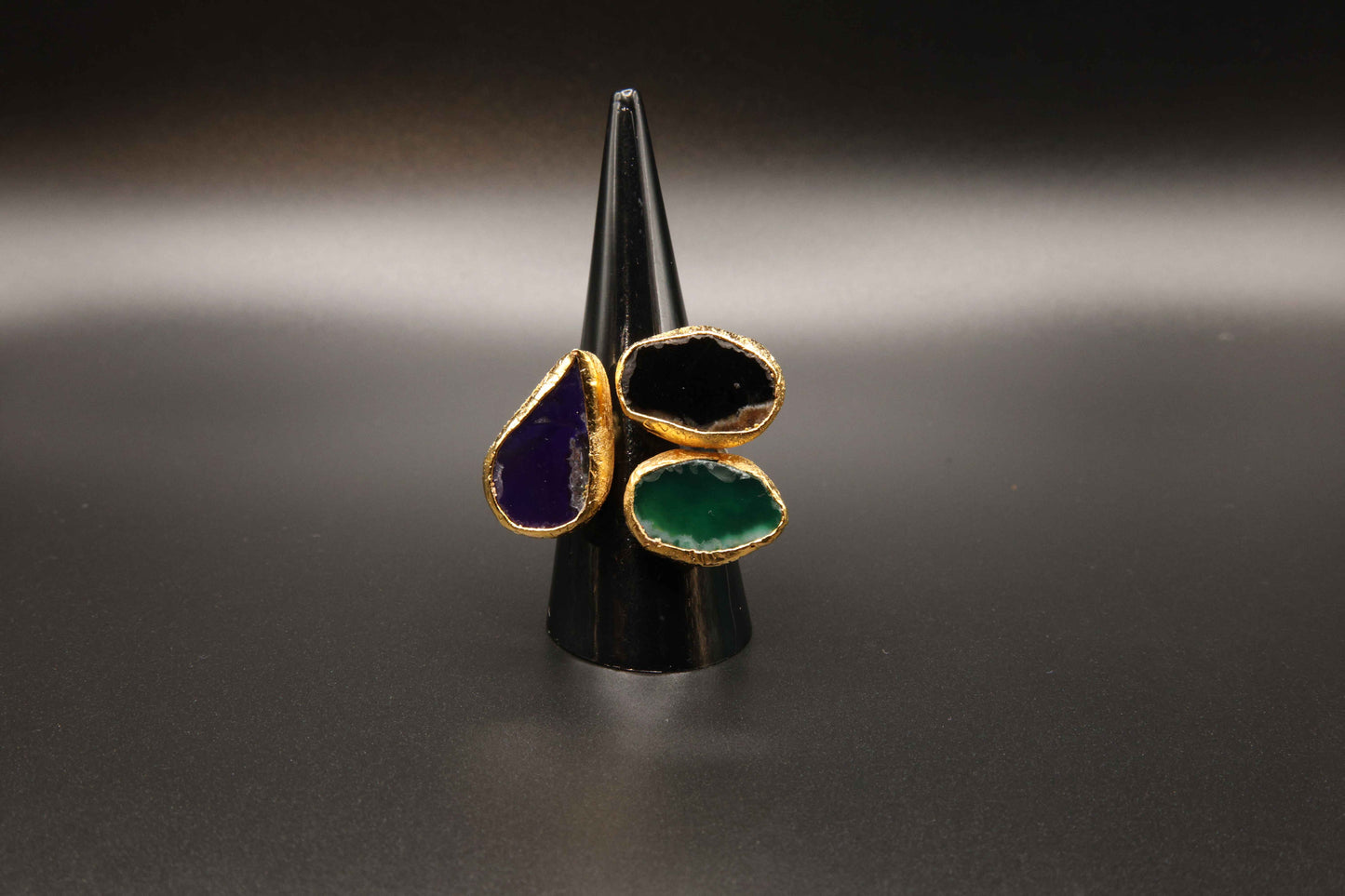 Multi Stones Combination Ring