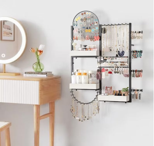 Handmade Wooden Jewelry Organizer