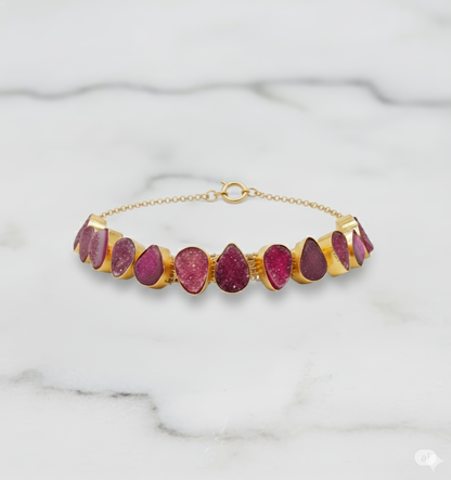 Starlight Sugar Druzy Necklace