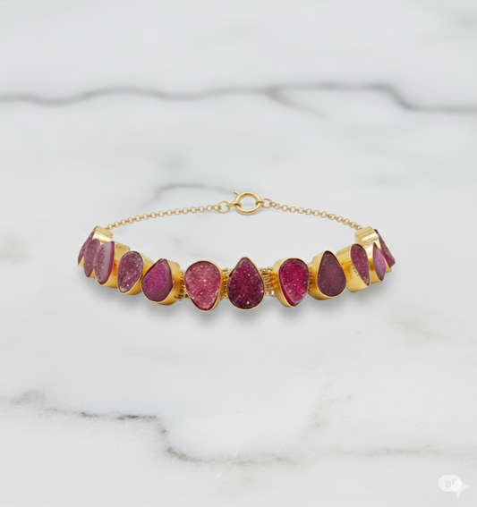 Starlight Sugar Druzy Necklace