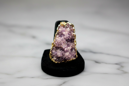 Purple Amethyst Ring