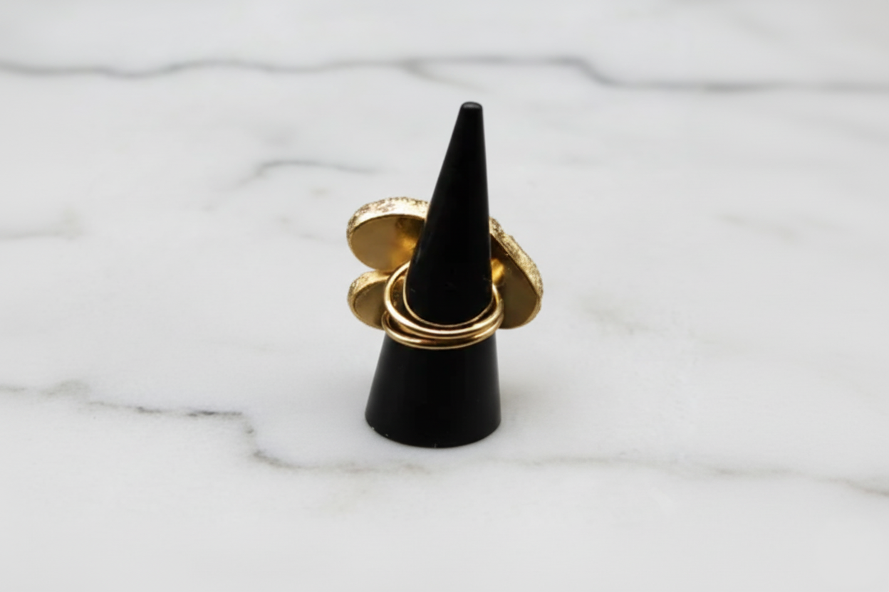 Multi-Color Cat's Eye stone Ring