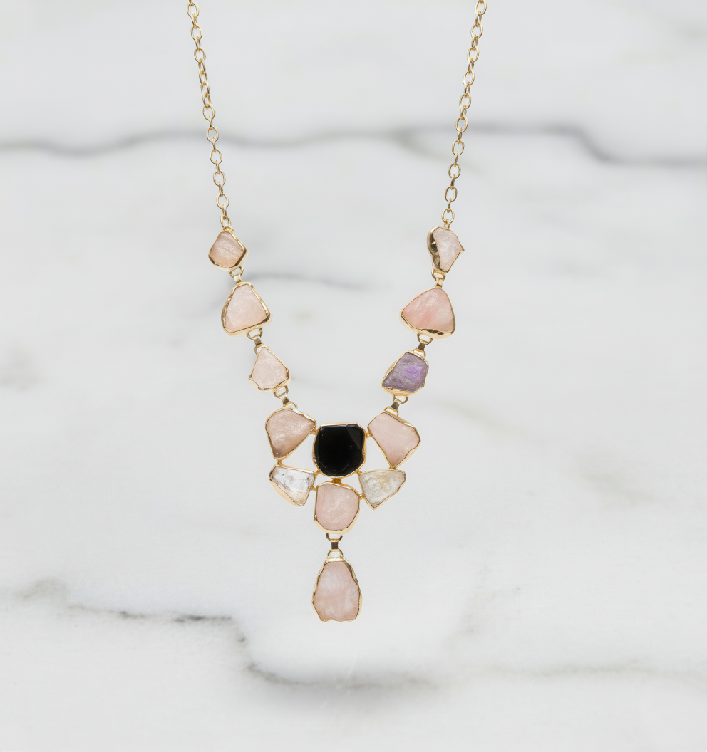 Love & Light Rose Quartz Necklace