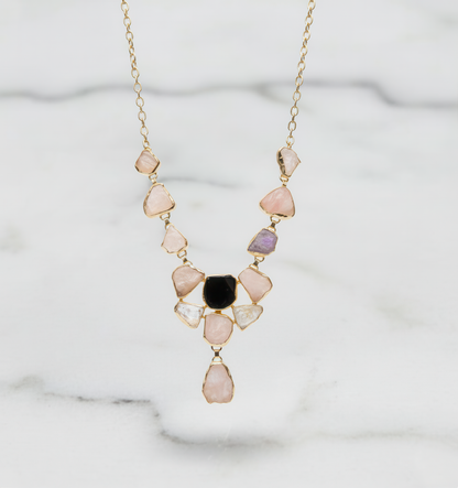 Love & Light Rose Quartz Necklace