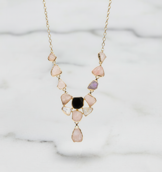 Love & Light Rose Quartz Necklace