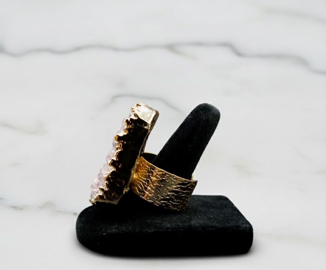 Purple Amethyst Ring