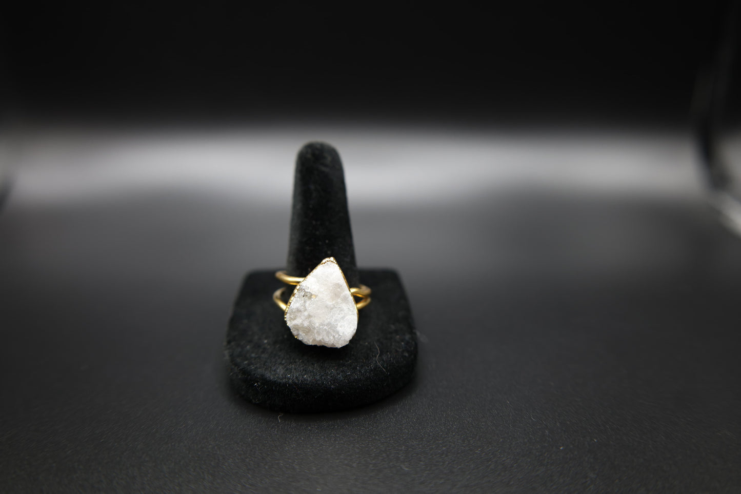 Glistening Sugar Druzy Ring