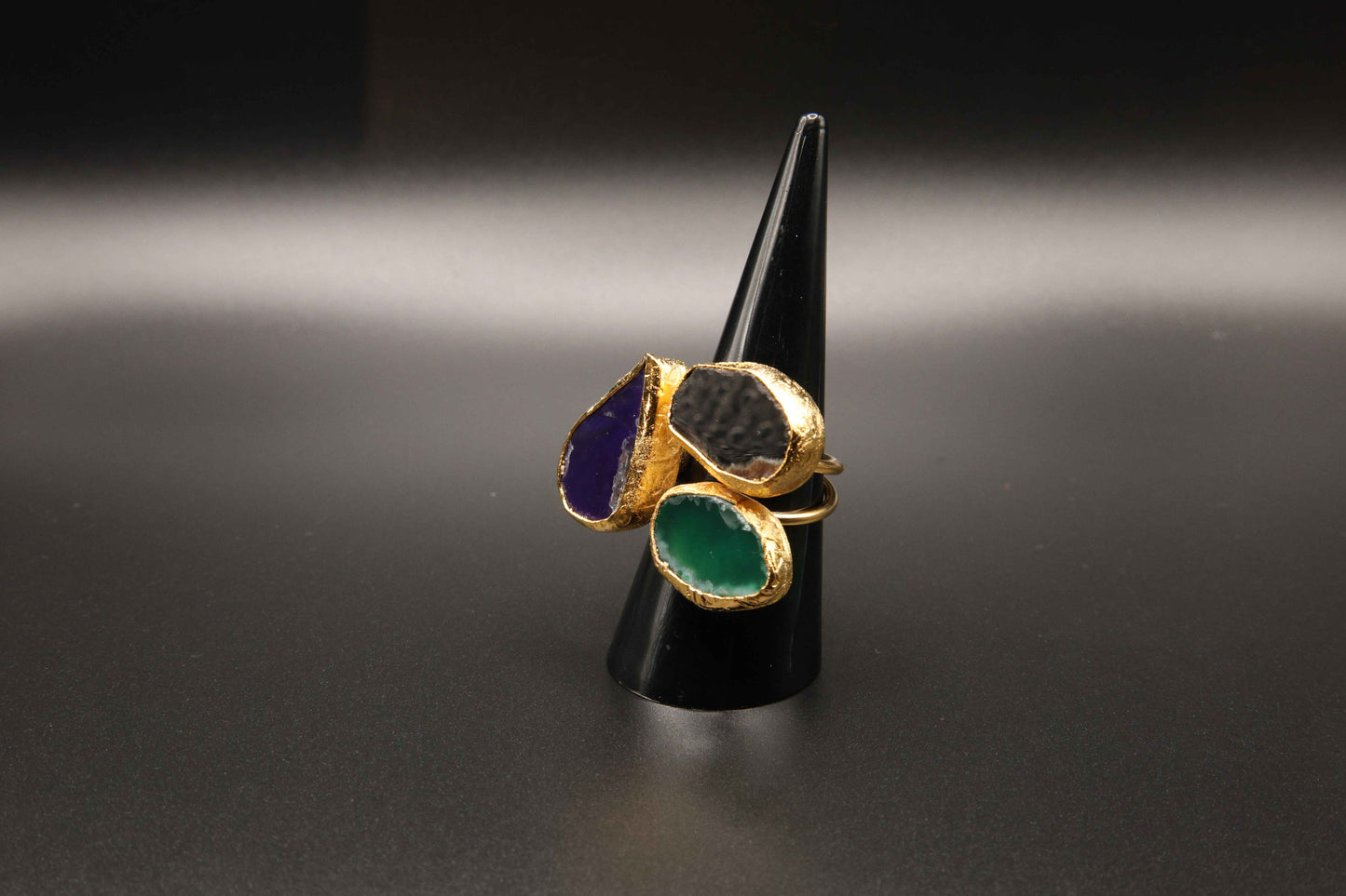 Multi Stones Combination Ring