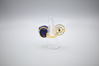 Handmade Cosmic Geode Ring