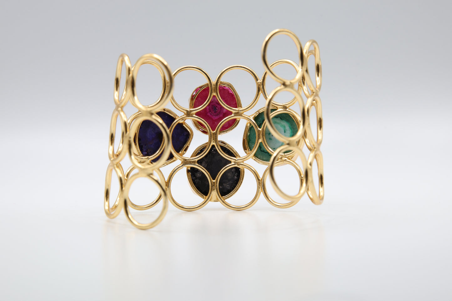 Multi Color Solar Quartz Bracelet