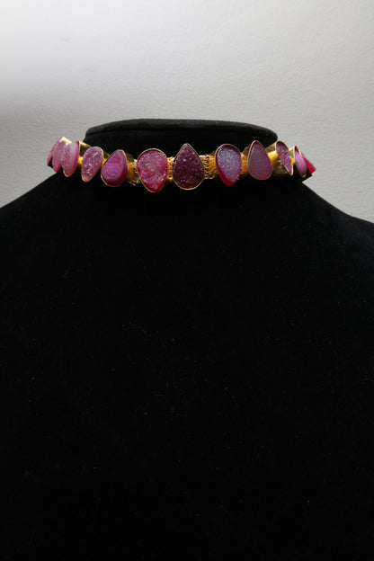 Starlight Sugar Druzy Necklace