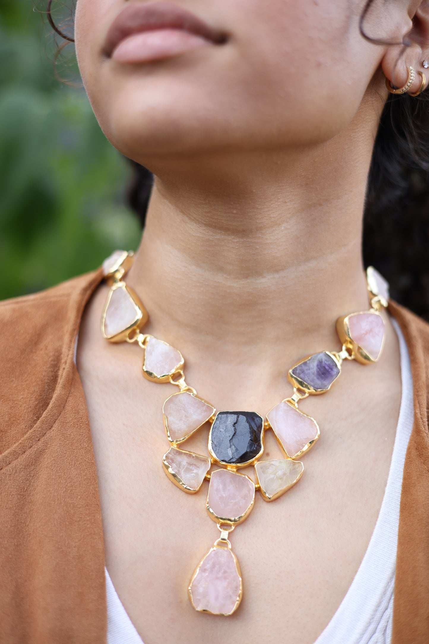 Love & Light Rose Quartz Necklace