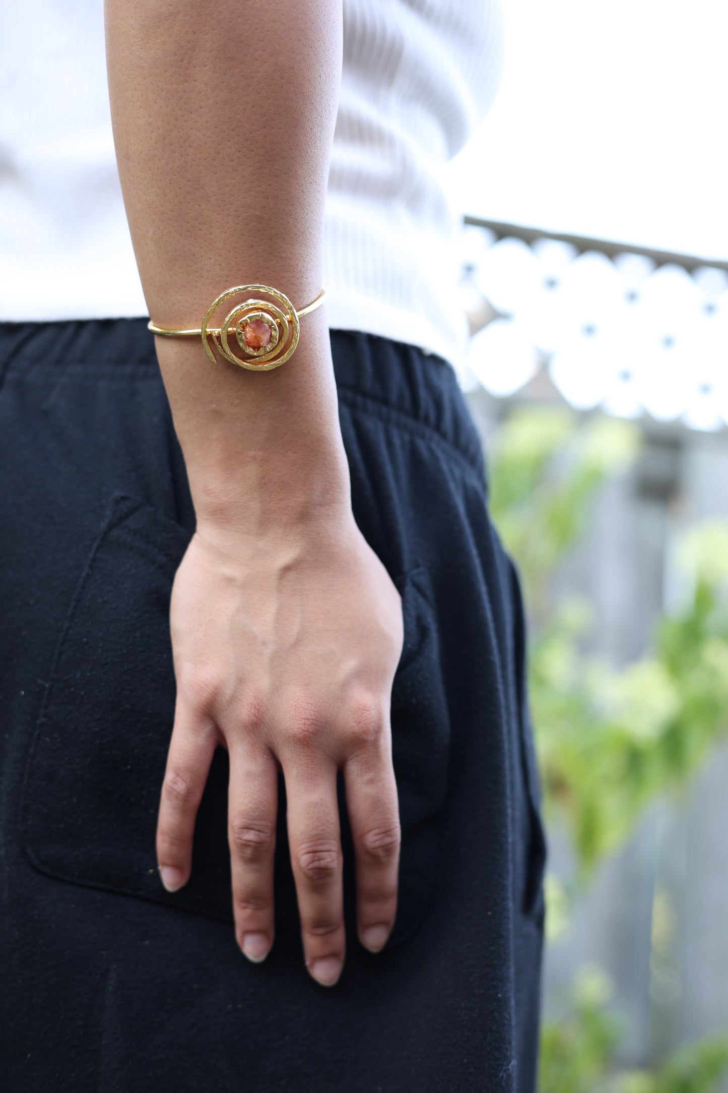 Sunset Agate Bracelet
