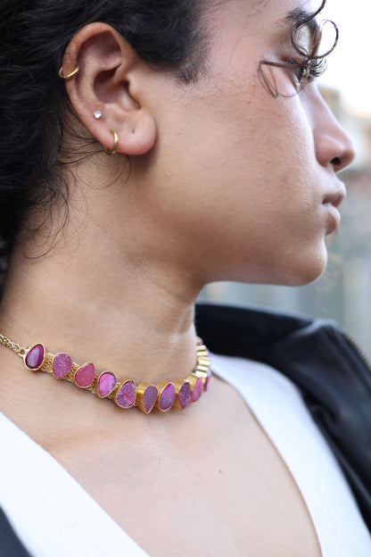 Starlight Sugar Druzy Necklace