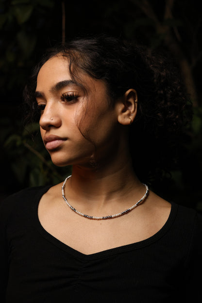 Mother of Pearl Layering Choker