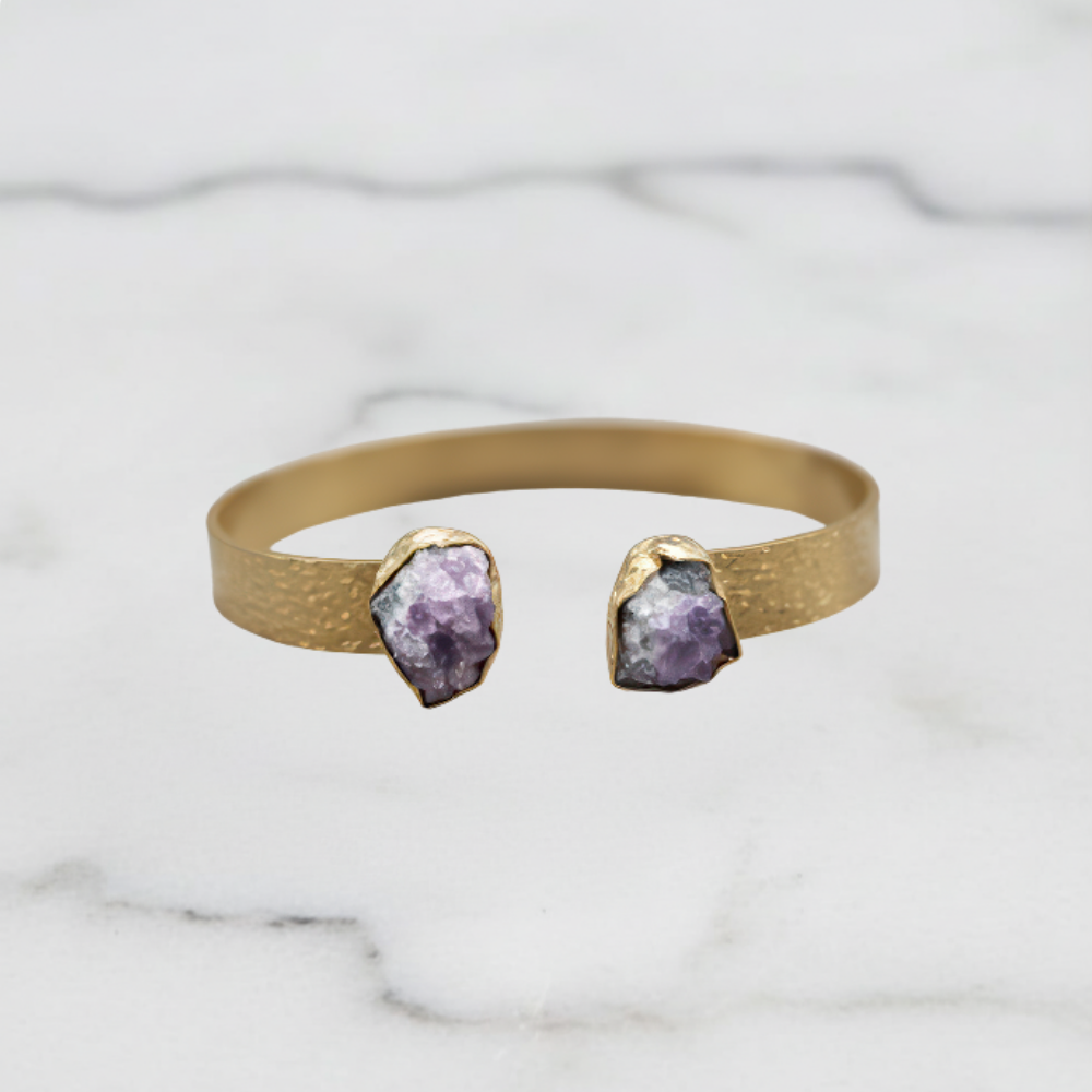 Luminous Ends Amethyst Bracelet