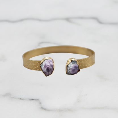 Luminous Ends Amethyst Bracelet