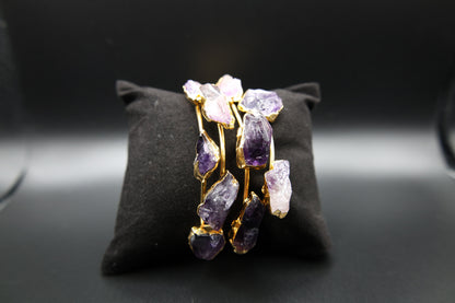 Violet Serenity Amethyst Bracelet