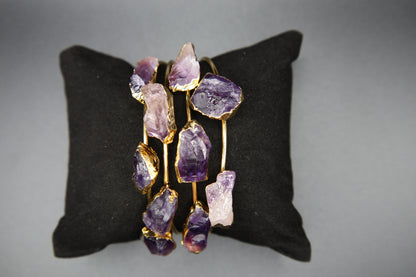 Violet Serenity Amethyst Bracelet