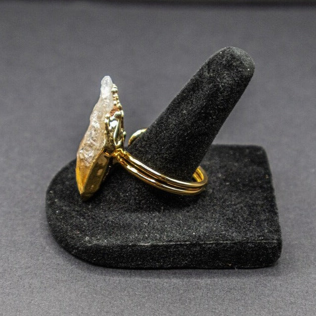 Natural Citrine Gemstone Ring